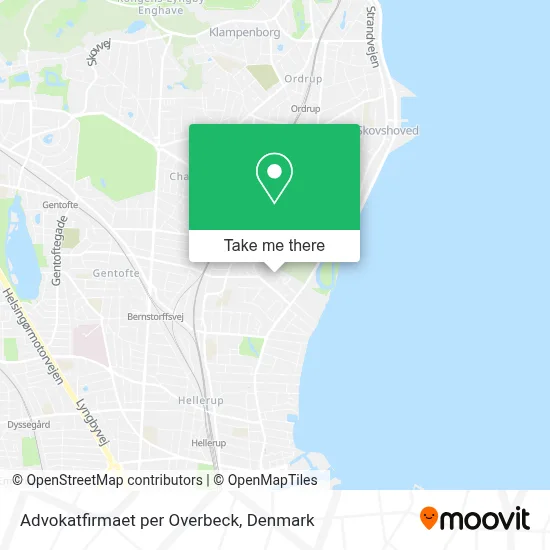 Advokatfirmaet per Overbeck map