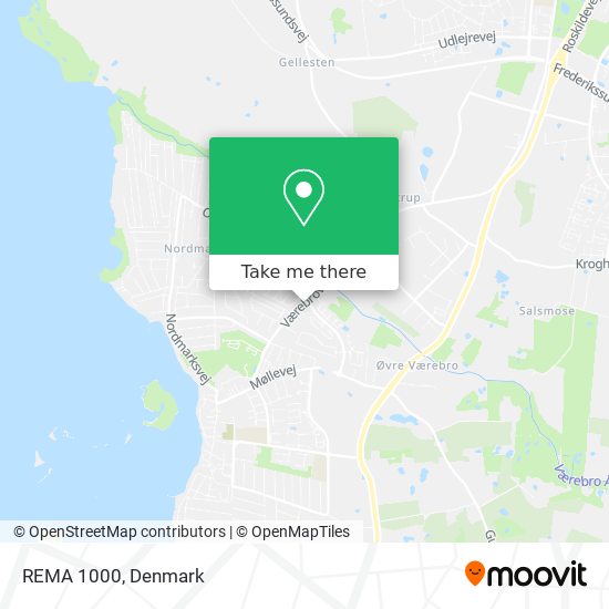 REMA 1000 map