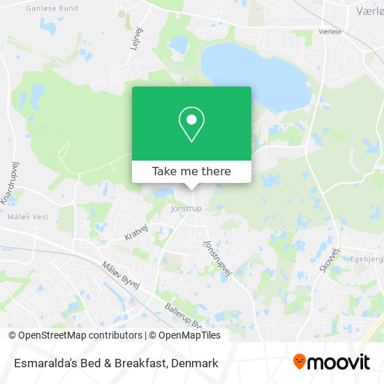 Esmaralda's Bed & Breakfast map