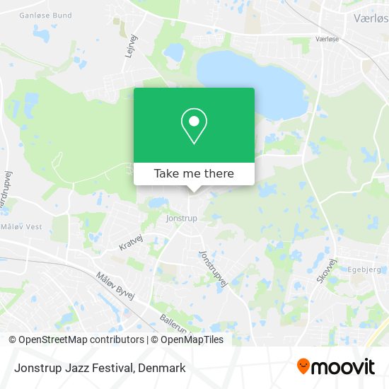Jonstrup Jazz Festival map
