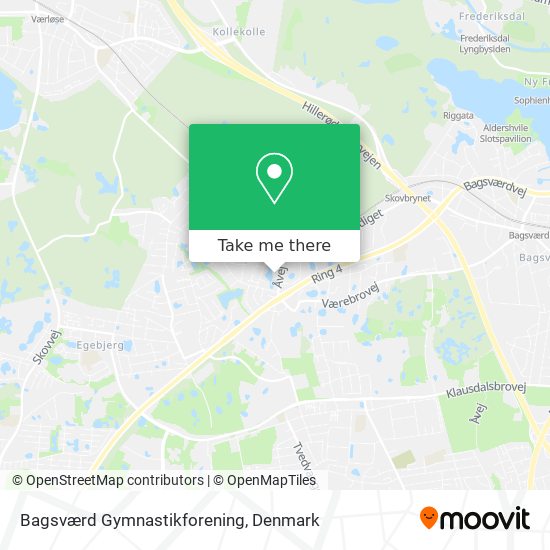 Bagsværd Gymnastikforening map