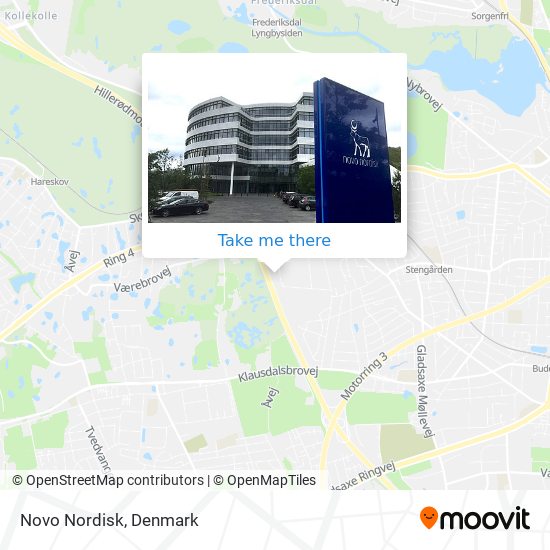 Novo Nordisk map