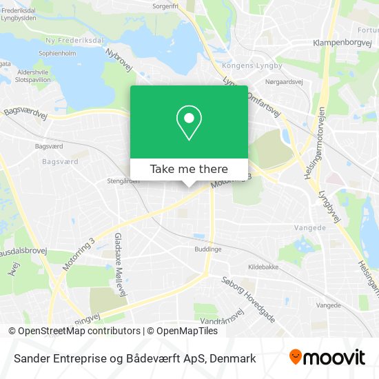 Sander Entreprise og Bådeværft ApS map