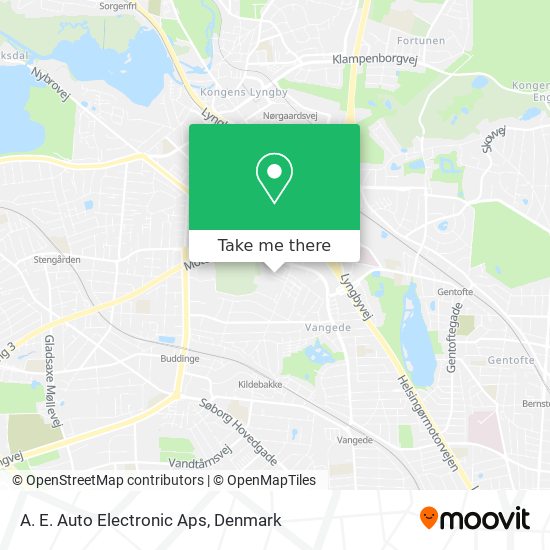 A. E. Auto Electronic Aps map