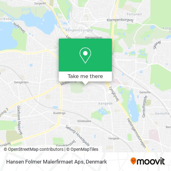 Hansen Folmer Malerfirmaet Aps map