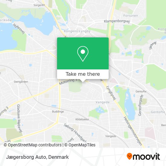 Jægersborg Auto map