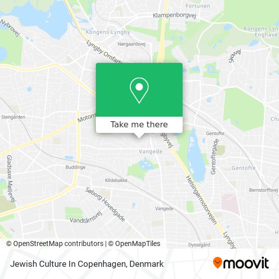 Jewish Culture In Copenhagen map
