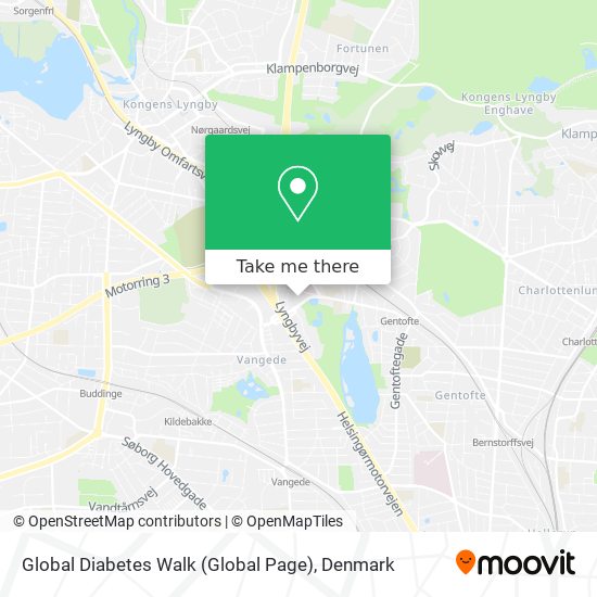 Global Diabetes Walk (Global Page) map