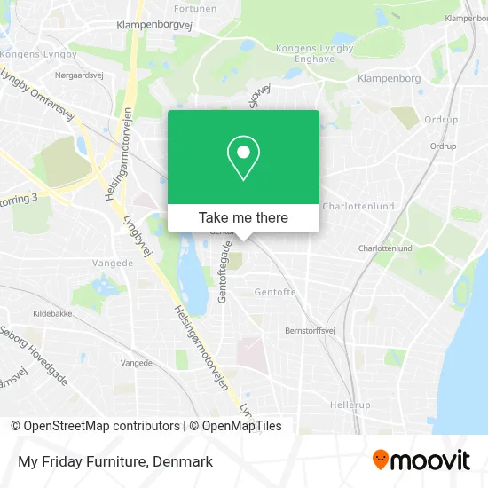 My Friday Furniture map