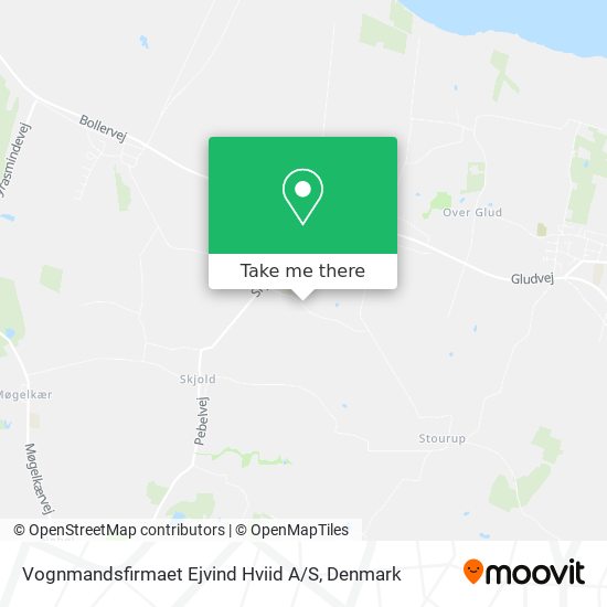 Vognmandsfirmaet Ejvind Hviid A / S map