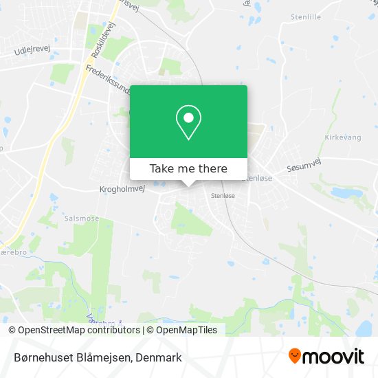 Børnehuset Blåmejsen map