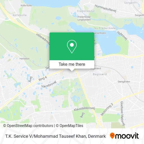 T.K. Service V / Mohammad Tauseef Khan map