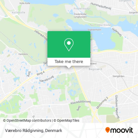 Værebro Rådgivning map