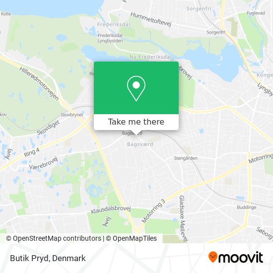 Butik Pryd map