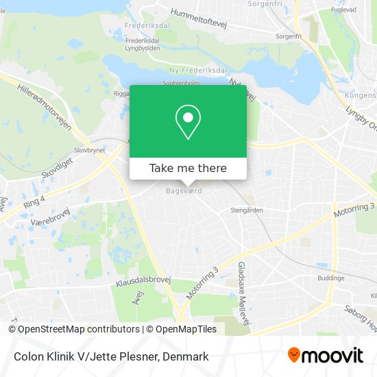 Colon Klinik V/Jette Plesner map