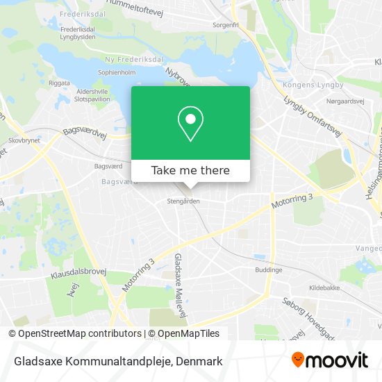 Gladsaxe Kommunaltandpleje map