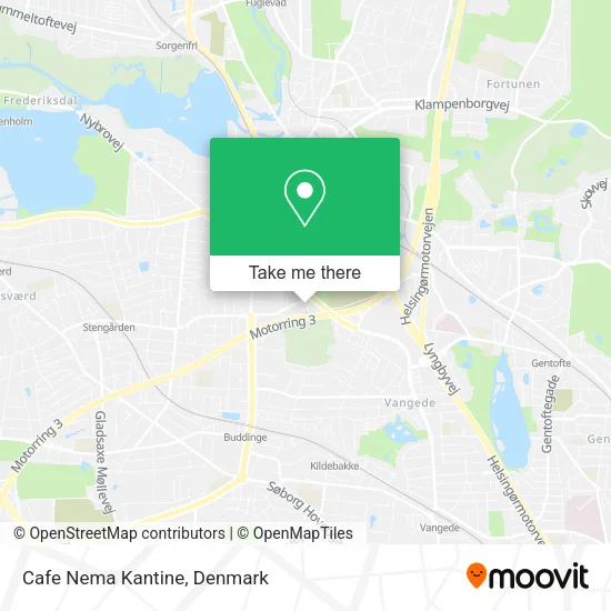 Cafe Nema Kantine map