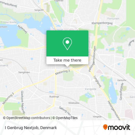 I Genbrug Nextjob map