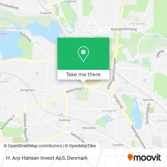 H. Arp-Hansen Invest ApS map