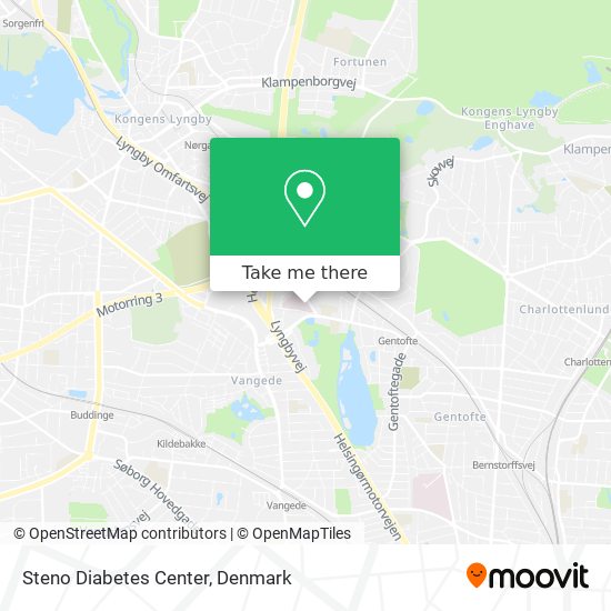 Steno Diabetes Center map