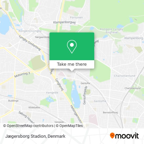Jægersborg Stadion map