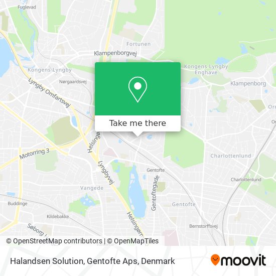 Halandsen Solution, Gentofte Aps map