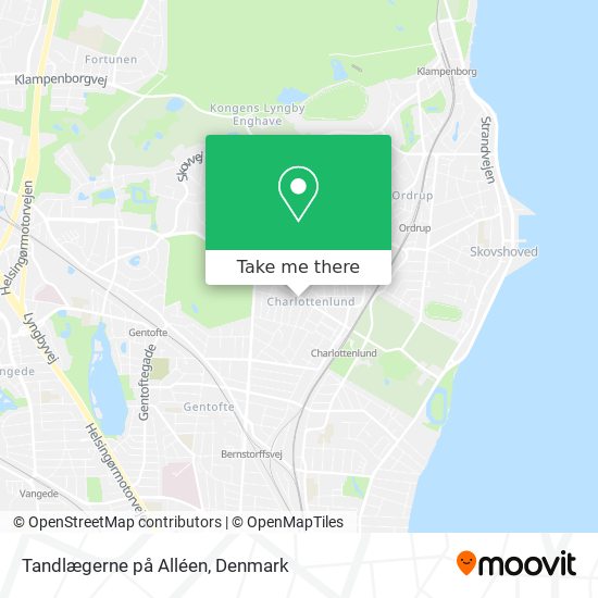 Tandlægerne på Alléen map