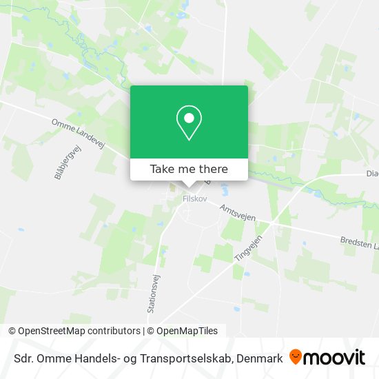 Sdr. Omme Handels- og Transportselskab map