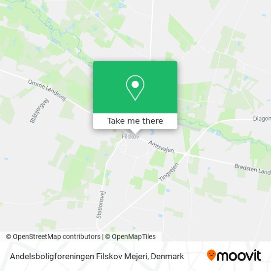 Andelsboligforeningen Filskov Mejeri map