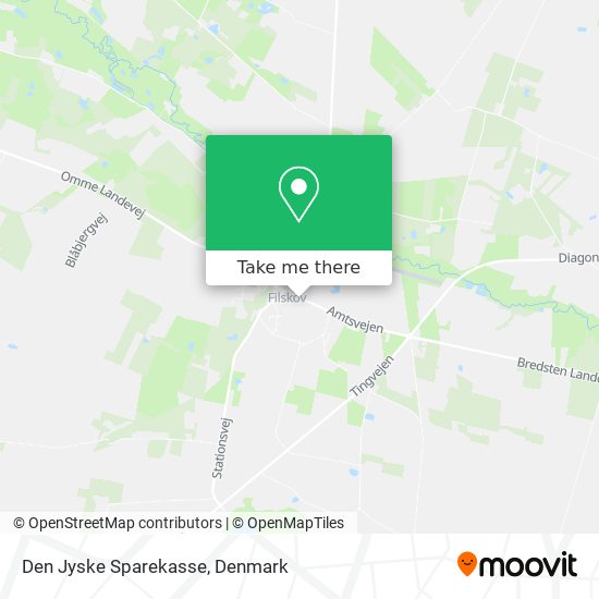 Den Jyske Sparekasse map