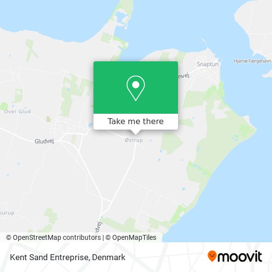 Kent Sand Entreprise map