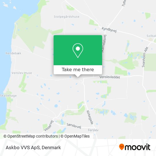 Askbo VVS ApS map