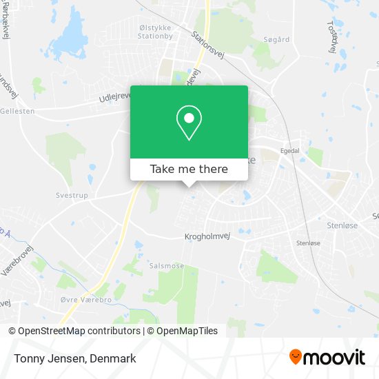 Tonny Jensen map