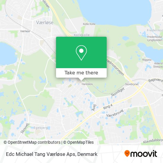 Edc Michael Tang Værløse Aps map