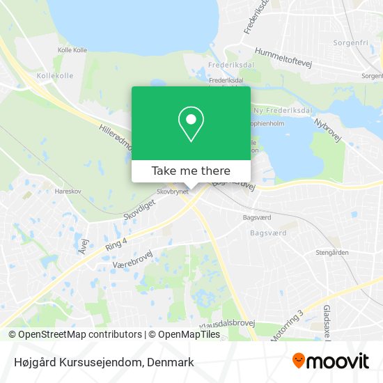 Højgård Kursusejendom map