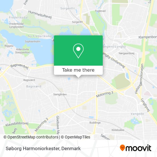 Søborg Harmoniorkester map