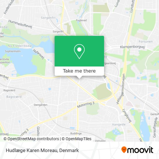 Hudlæge Karen Moreau map
