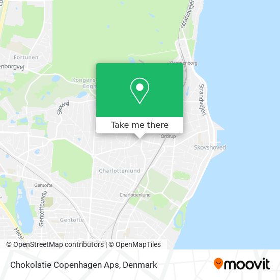 Chokolatie Copenhagen Aps map