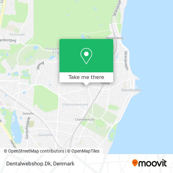 Dentalwebshop.Dk map