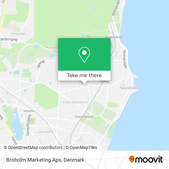 Broholm Marketing Aps map