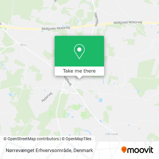 Nørrevænget Erhvervsområde map