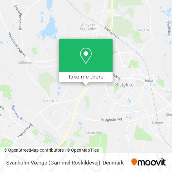 Svanholm Vænge (Gammel Roskildevej) map