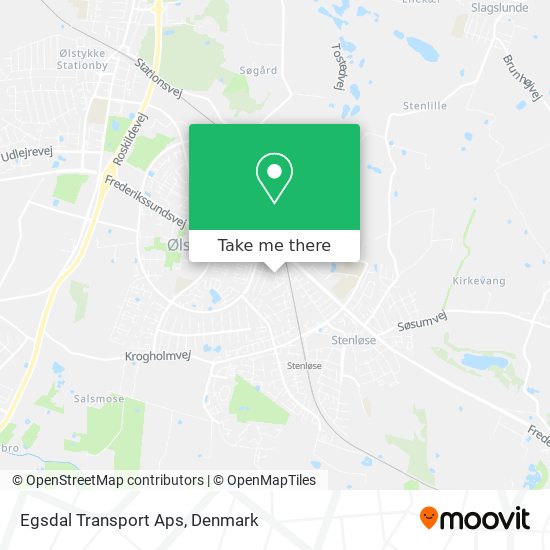 Egsdal Transport Aps map