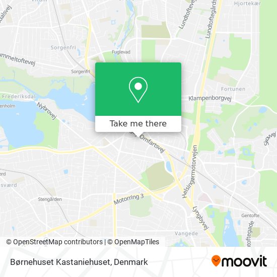 Børnehuset Kastaniehuset map