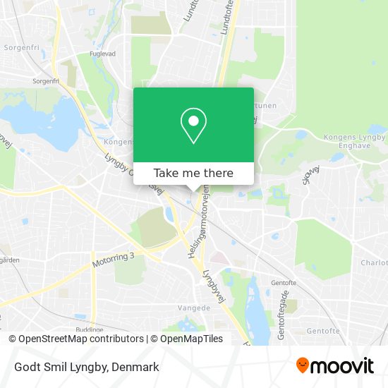 Godt Smil Lyngby map