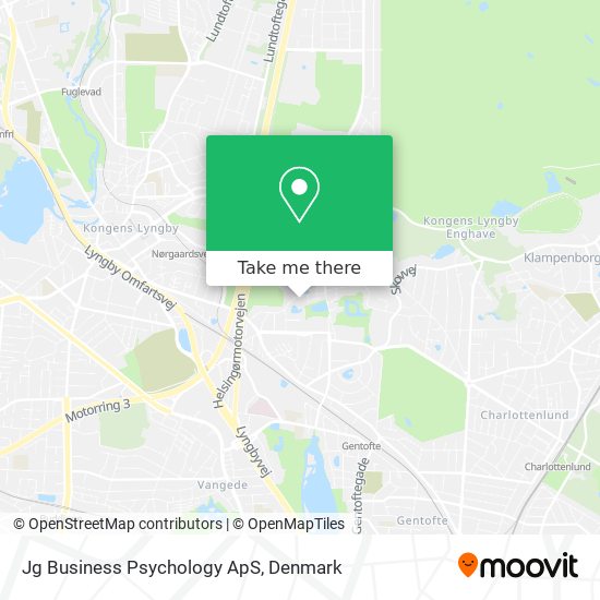 Jg Business Psychology ApS map