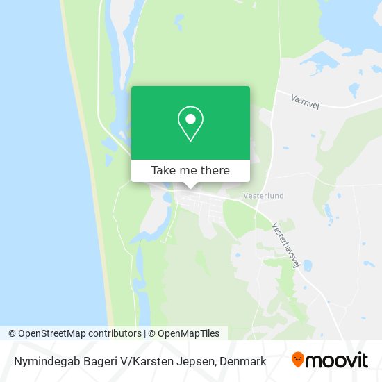 Nymindegab Bageri V / Karsten Jepsen map