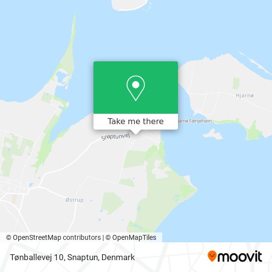 Tønballevej 10, Snaptun map