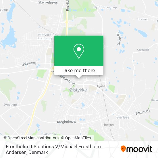 Frostholm It Solutions V / Michael Frostholm Andersen map