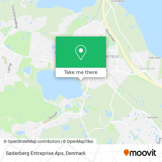 Søderberg Entreprise Aps map